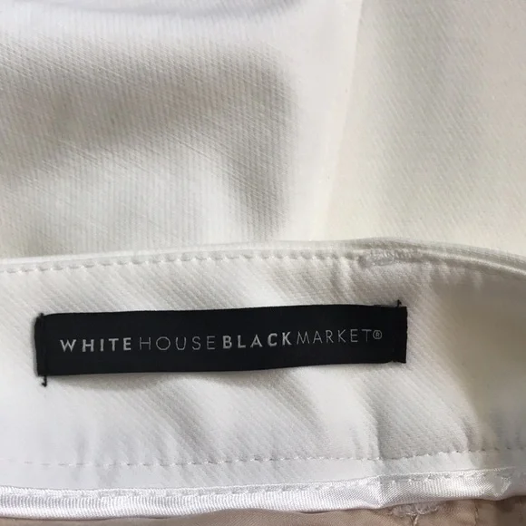 NWT WHBM White The Slim Pants - Picture 7 of 10